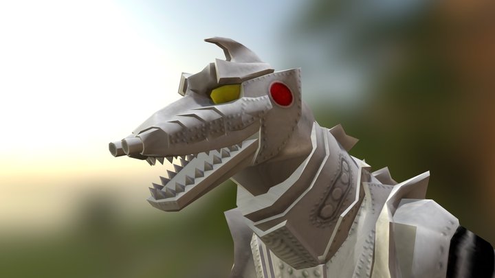 Mechagodzilla 3D Model