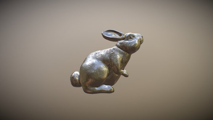 Rabbit Stl 3D Model