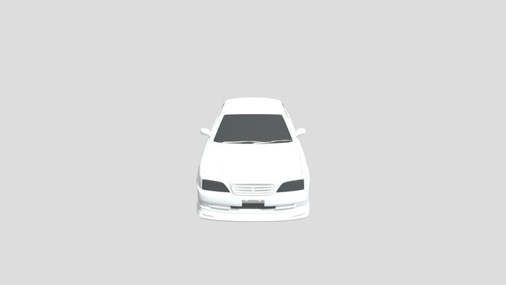 Toyota Cresta JZX100 3D Model
