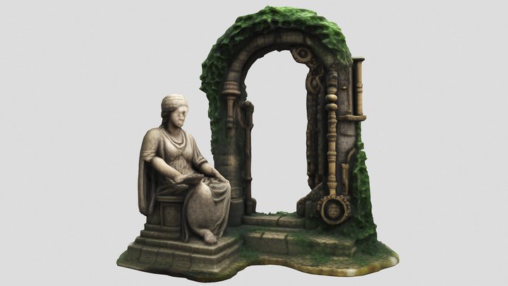 Overgrown_Guardian_Statue-Of-{X}