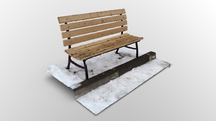 Bench 3D Model