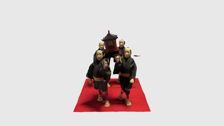 朝鮮通信使7 3D Model