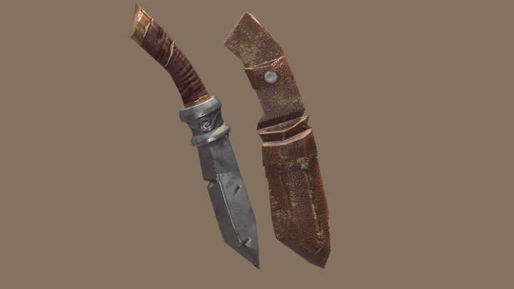 Dagger of Hope 3D Model