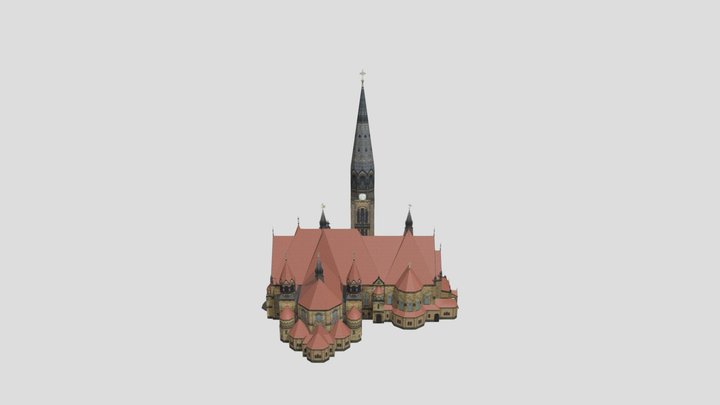Deuchland Dresden 0049 3D Model