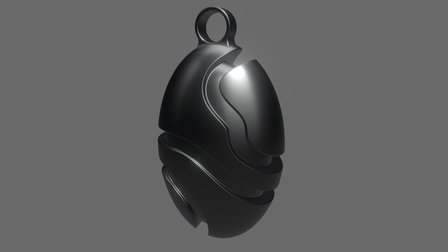 Oval pendant 3D Model