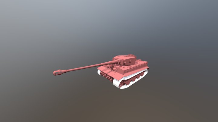 qchljccdm5ts-TigerI 3D Model
