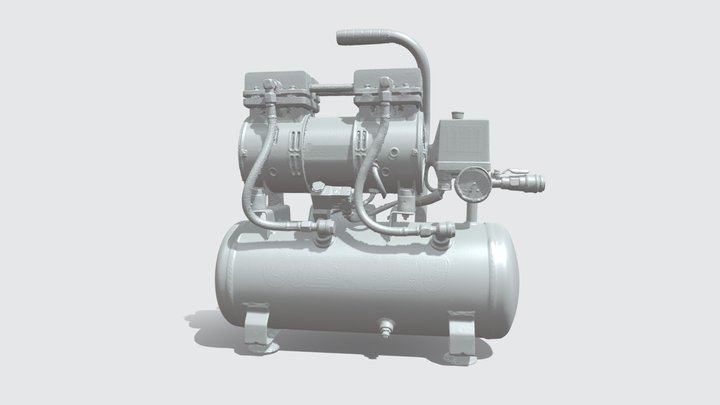 [EinScan HX] Compressor – Free 3D Model STL
