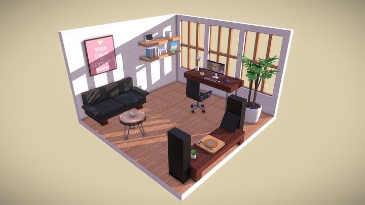 Room-decor 3D models - Sketchfab