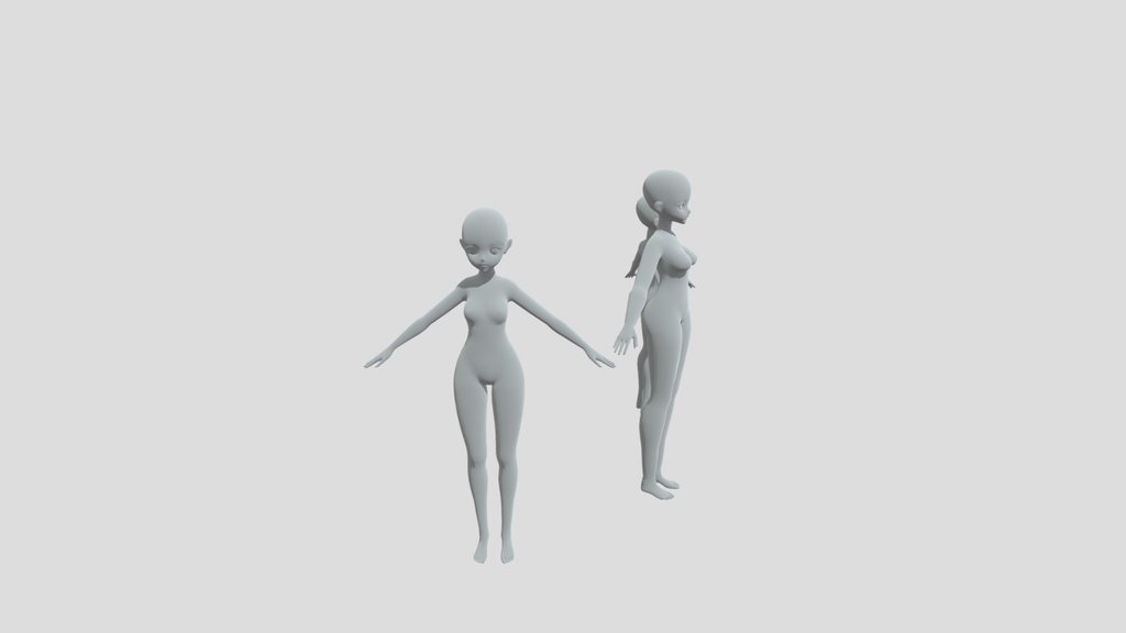 Anime models - A 3D model collection by blofeldrufus - Sketchfab