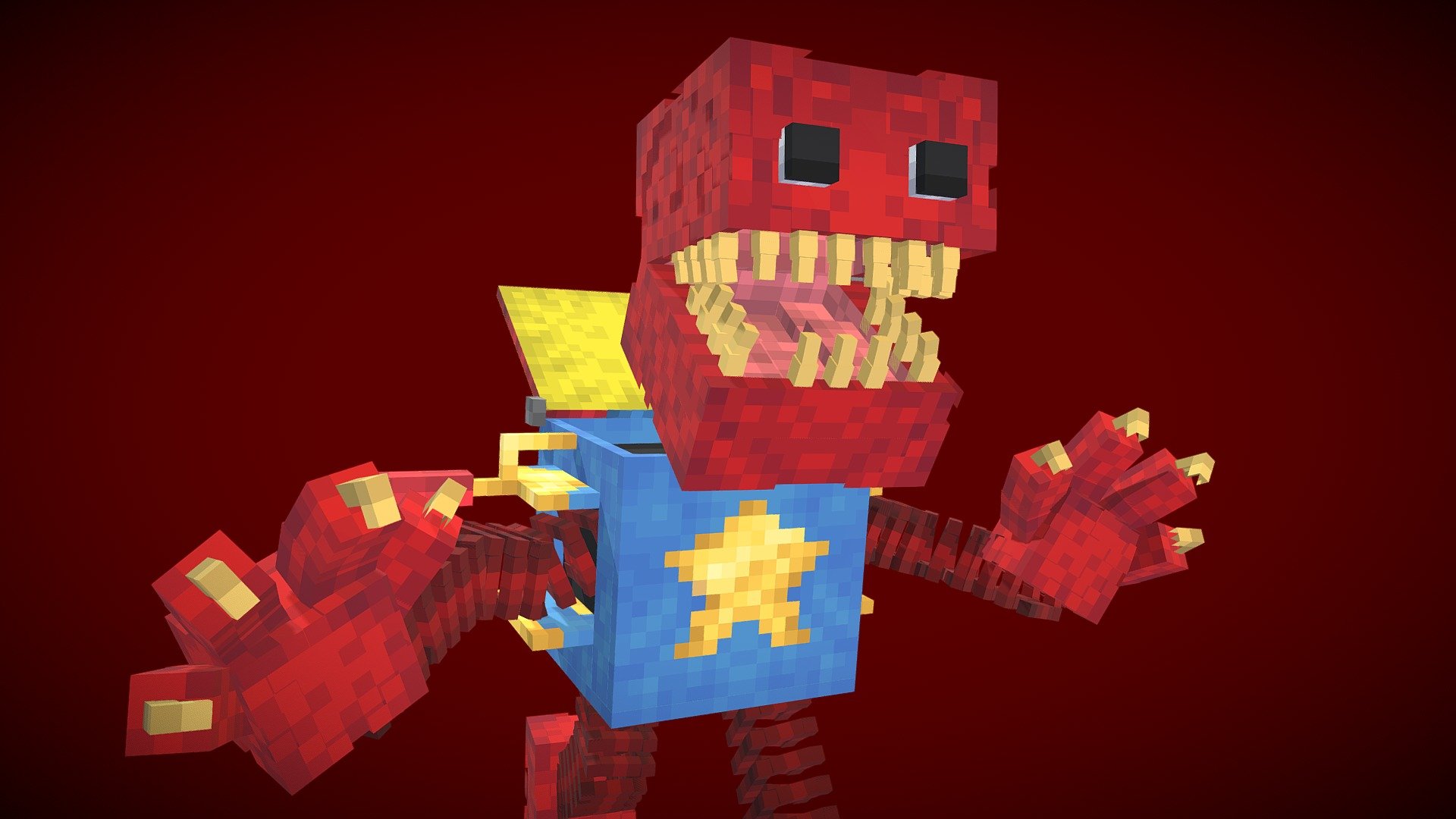 Boxy boo Minecraft Mob Skin