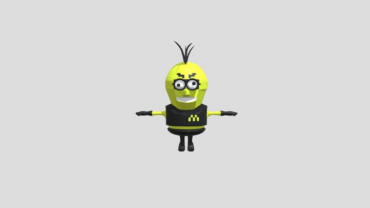Minion Neighbor Escape 3D Model