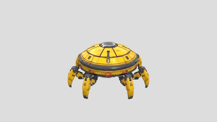 Futuristic Cyberpunk Explorer – Free 3D Model STL