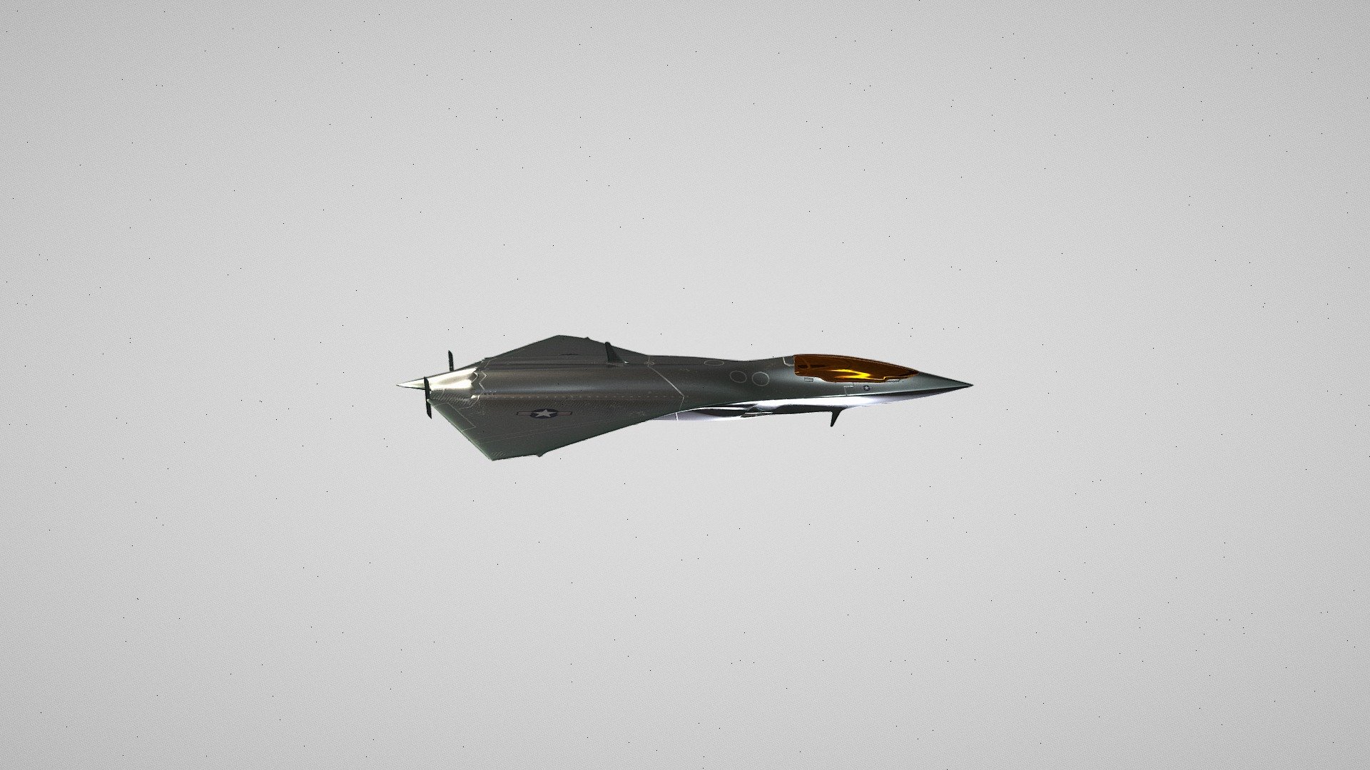 NGAD Bomber, Fighter Jet Concept - 3D Model By Semen (@syomga) [5b53a26 ...