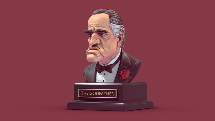 Vito Corleone - The Godfather 3D Model