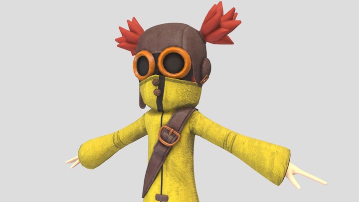 Alone from LIttle Nightmares III 3D Model