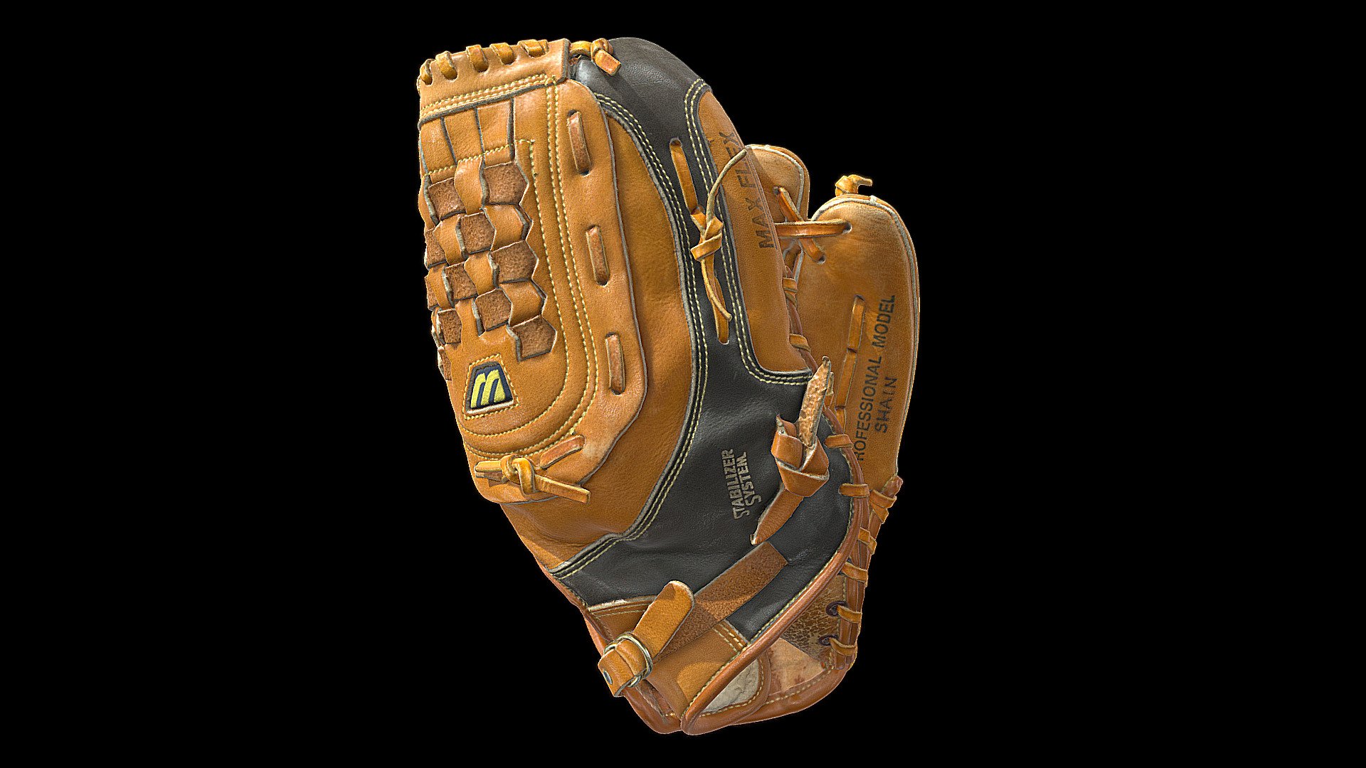 Baseball Glove Download Free 3D model by Laser Design (Laserdesign