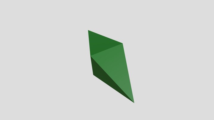 Bipiramide-tetragonale 3D Model