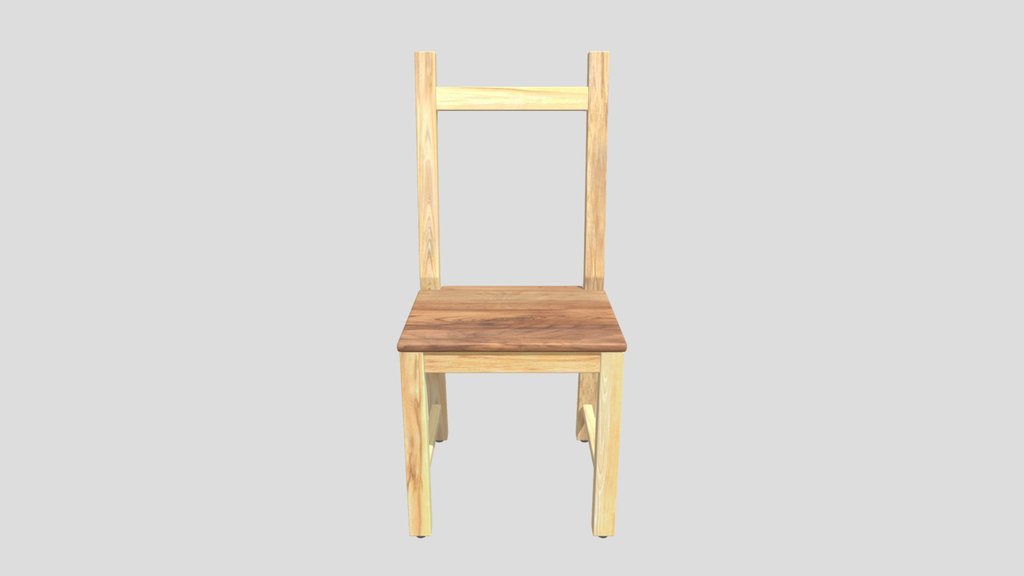 Wood Chair Simple