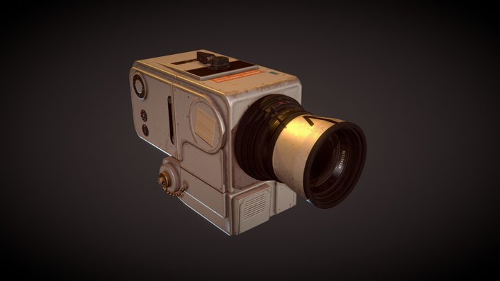 Hasselblad 500 EL 3D Model