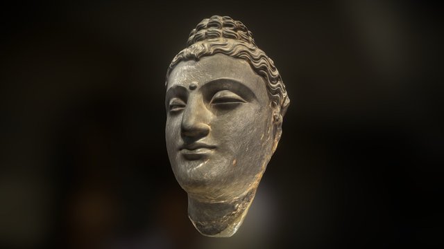Head of the Buddha, Anonymous, Rijksmuseum – Free 3D Model STL