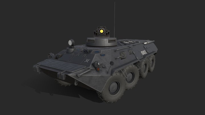 btr-80exp 3D Model