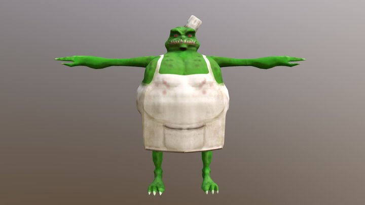 Sous Chef 18k 3D Model