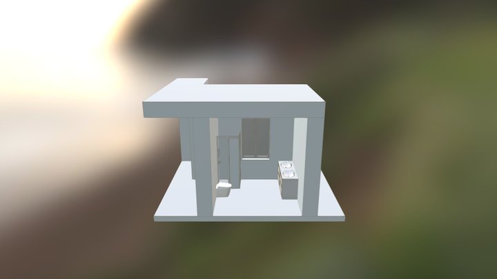 Salle de Bain 2 3D Model