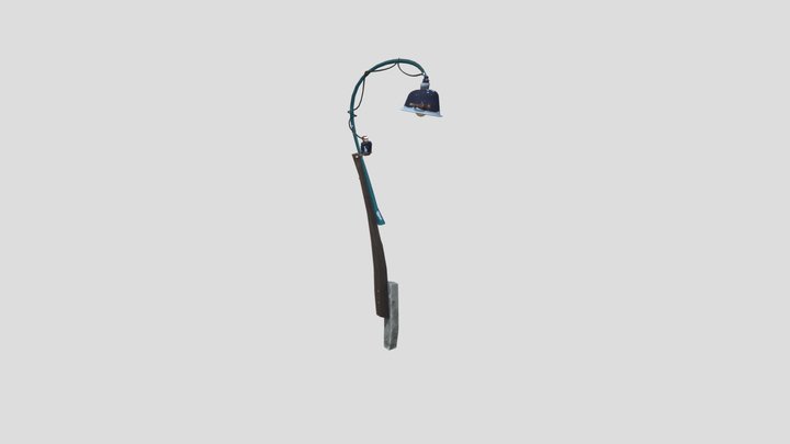 Lightpole Hello Neighbor 2 Full Release 3D Model