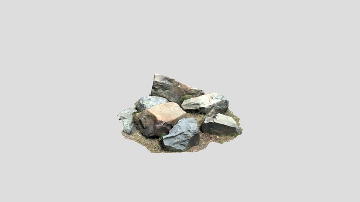Rock Assets 4 3D Model