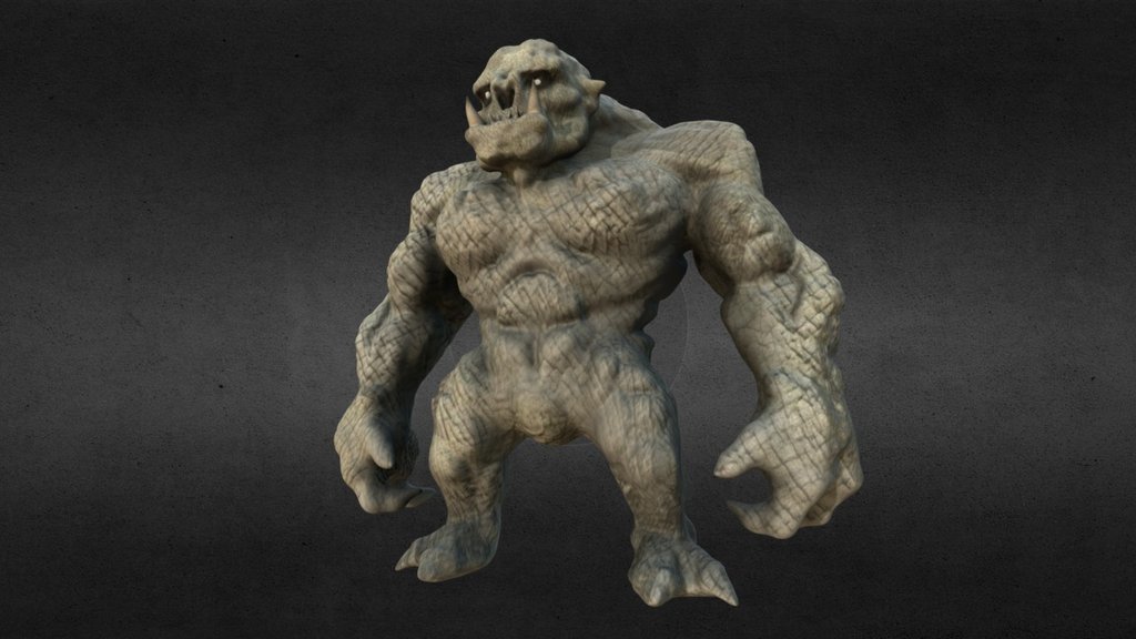 Rancor Download Free 3D Model By Larry laurent dem1994 5b5db58 
