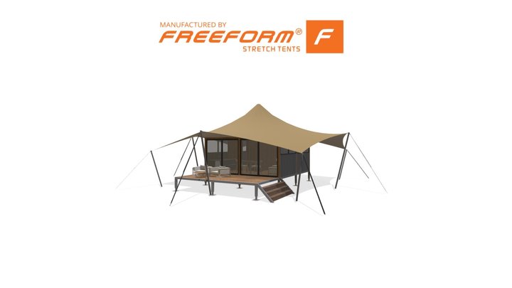 Freeform EcoPod - Drifter 36m² (Tier 3) 3D Model