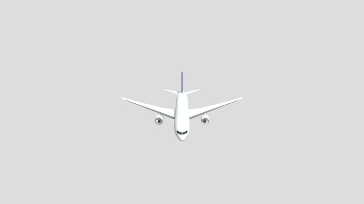 Boeing 787-9 Dreamliner Model (Egypt Air Livery) 3D Model