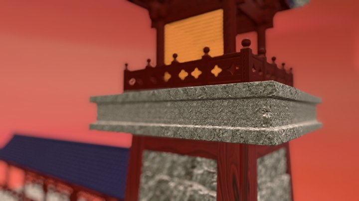 Píng An's Scene 3D Model