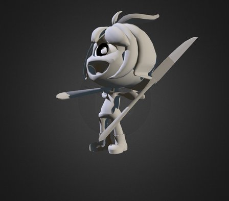 apple02 3D Model