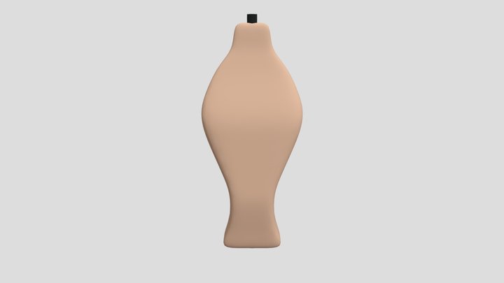 Scent-Bottle percussion lock香水瓶击发枪 3D Model