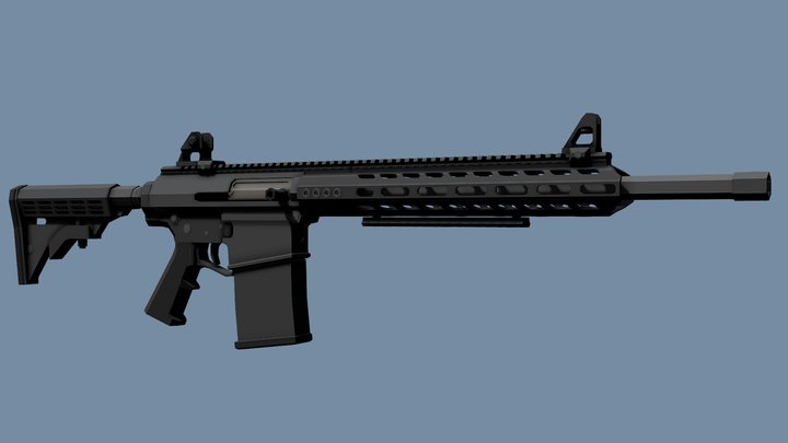 Low-Poly Genesis Arms Gen 12