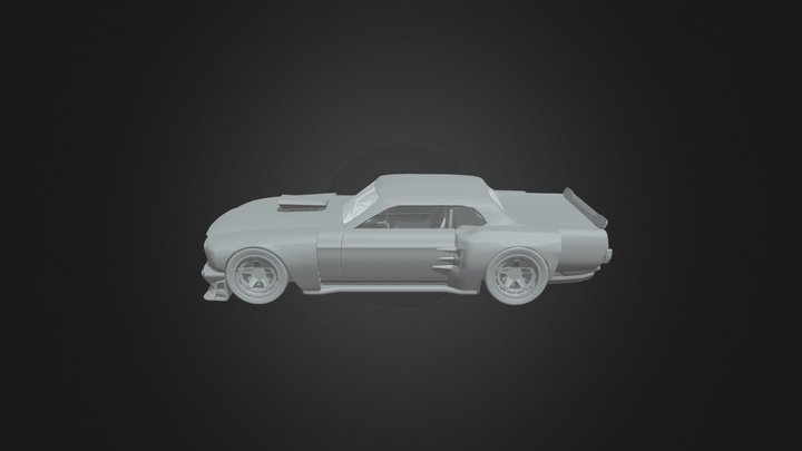 widebody mustang 3D Model