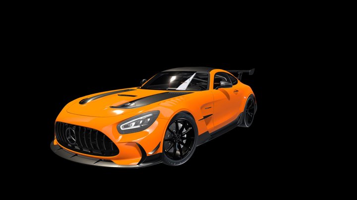 2021 Mercedes-AMG GT Black Series – Modello 3D gratuito STL