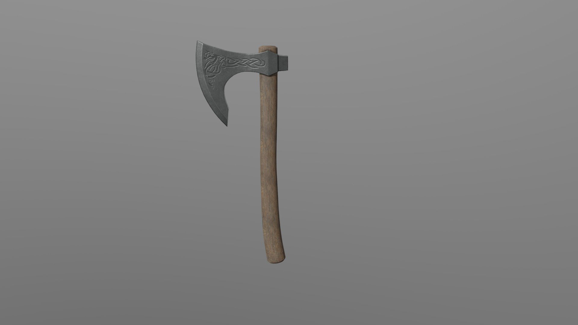 Viking Axe - Download Free 3d Model By Brettr84 [5b6332b] - Sketchfab