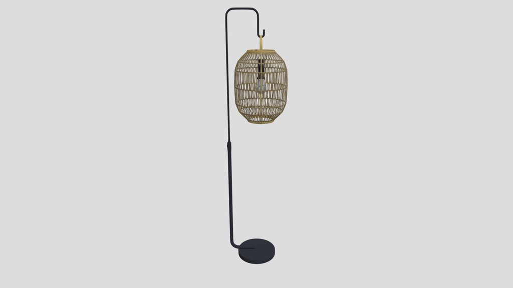 Bori Large Natural Lamp