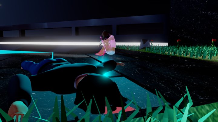 Monster Garden 3D Model