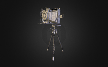 CameraVintage.obj 3D Model