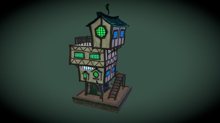 Village House 3D Model