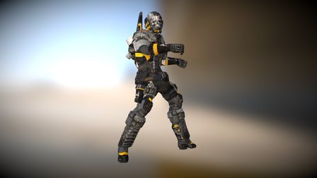 SciFi Set - Bad Guy 3D Model