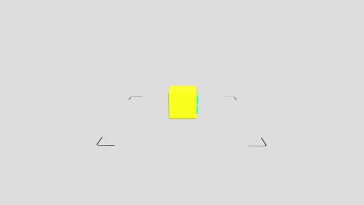 3D Geometry Dash Icon ["original"] 3D Model