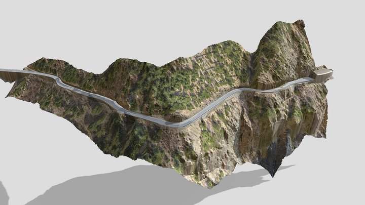 Valserstr., St. Martinerrüfe-Galerie Hundschipfa 3D Model