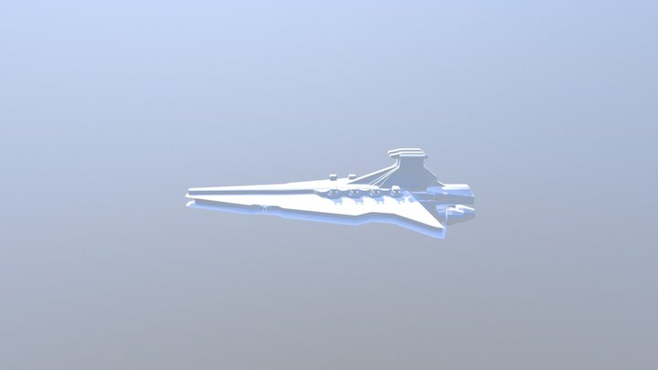 Venator Low Poly 3D Model