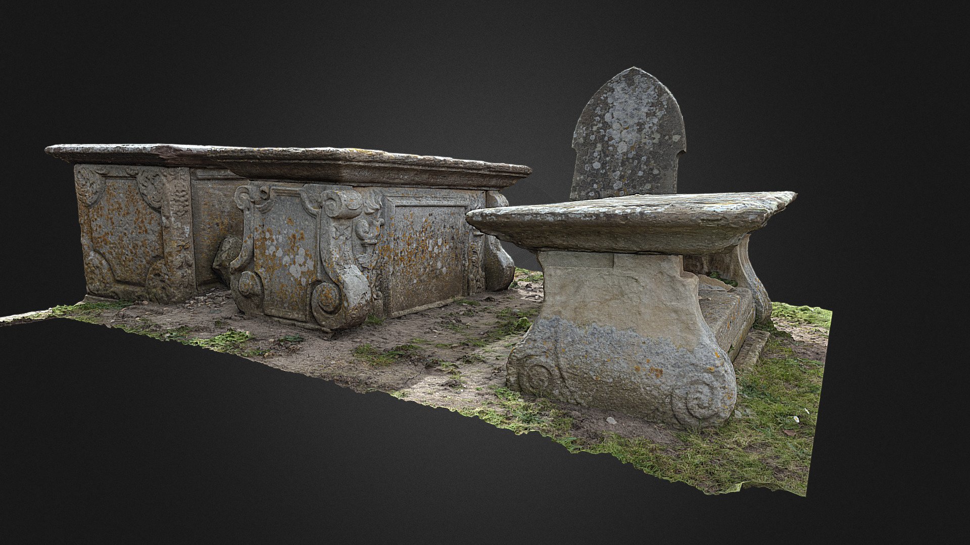 Attwood Monument Tirley Churchyard - Download Free 3D model by Shiro ...