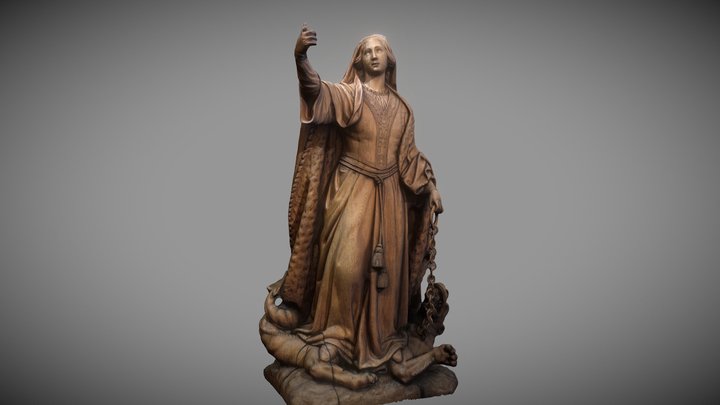 Saint Mary of Antioch 3D Model