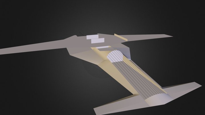 Fighter WIP 3D Model